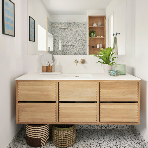 Hübsch manden Pine - abaca - ø22xh20, ø29xh25cm - vtwonen shop