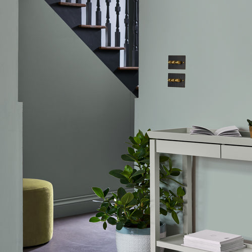 Laura Ashley Grey Green Muurverf - 2,5 Liter - Groen - Mat - vtwonen shop