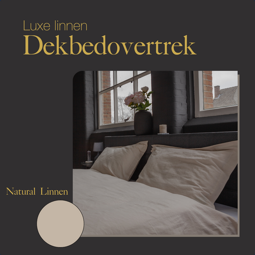 Ten Cate premium - dekbedovertrekset - 140x200/220 - 100% linnen - naturel - vtwonen shop