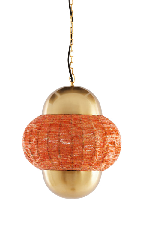Light & Living hanglamp CETARA - oranje - Ø33x38cm - vtwonen shop