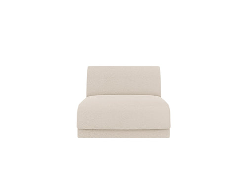 Micadoni Module Miley boucle beige - 90x75x70cm