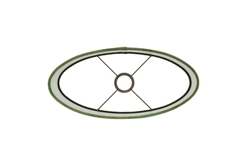 Light & Living lampenkap VELOURS - 38x17.5x28cm - groen - vtwonen shop