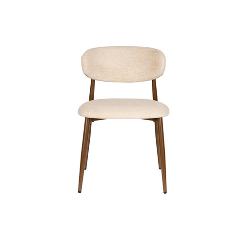 Housecraft Living Noor Eetkamerstoelen Beige - Set van 4