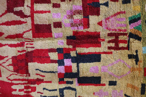 AFK Living vloerkleed Berber - handgemaakt - Wol - 120 cm x 170 cm