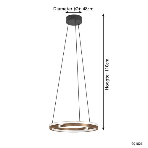 EGLO hanglamp Mezzomonte