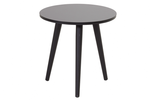 Hartman Bistrotafel Sophie Studio - Zwart Aluminium - Ø45x40cm - vtwonen shop