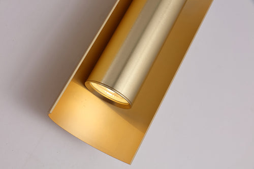 Searchlight wandlamp Roll - 2 lichts - 7.4  x 25.4   cm - goud
