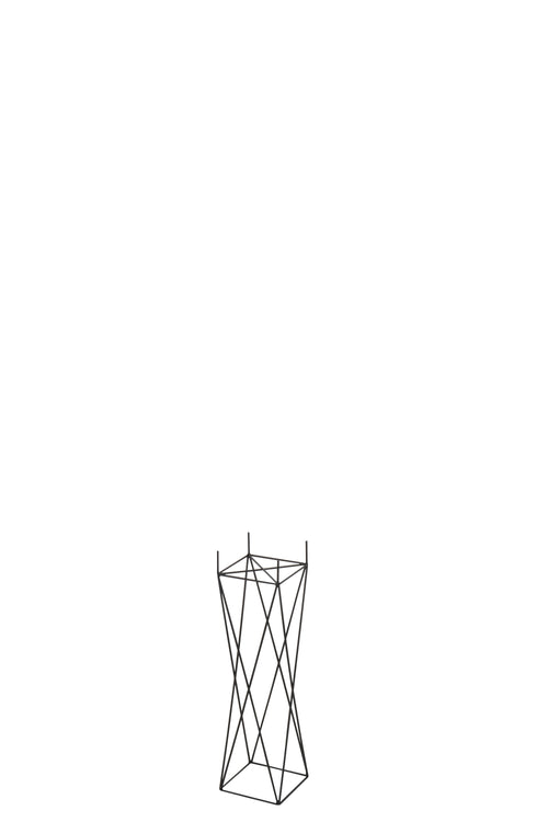 J-Line staander Kruis - metaal - zwart - small - 55 cm hoog