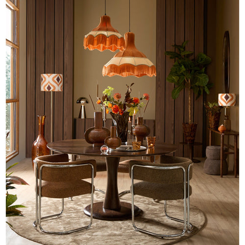 Light & Living tafellamp Surrina - zilver - Ø31cm