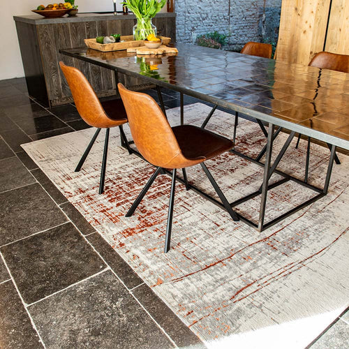 Louis De Poortere vloerkleed Copperfield - bruin - 140x200cm - vtwonen shop