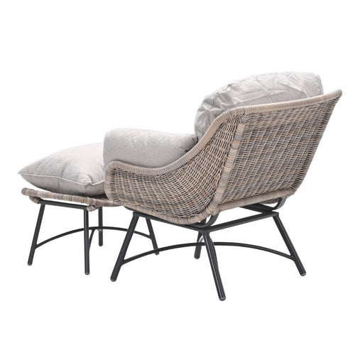Garden Impressions Loungestoelen Selene vintage willow incl bijzettafel