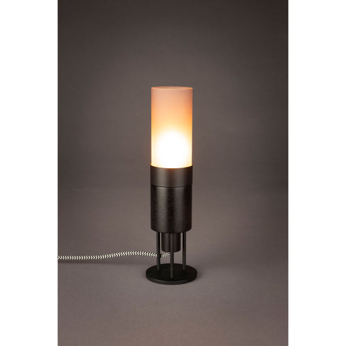 Dutchbone Momo Bureaulamp/ Tafellamp Charcoal Zwart - vtwonen shop