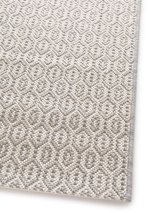 AFK Living vloerkleed Marbella - voor binnen en buiten - grijs - 120 x 170 cm