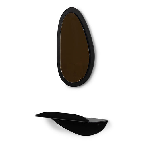 Spinder x Eva van de Ven spiegel Pipa Top - Zwart - vtwonen shop