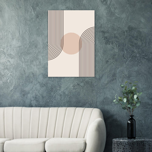 Artfulprints  Boho – Retro wave   poster 50x70 cm - vtwonen shop