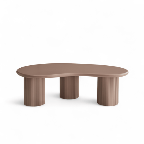 Furnhouse salontafel Wave - Mokkamousse - Ø 130 cm