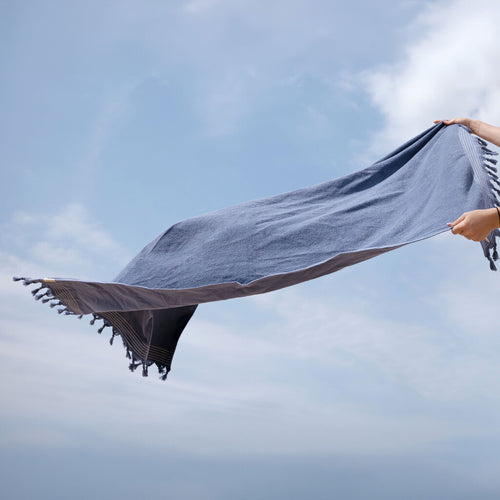 Walra - Hamamdoek Soft Cotton - 100x180 cm - Blauw