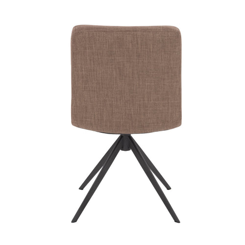 Home Deluxe eetkamerstoel NODA grijs/bruin Aantal: 6 - vtwonen shop