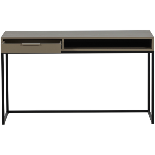 WOOOD bureau Nore - Grenen - Mud - 75x130x58 - vtwonen shop