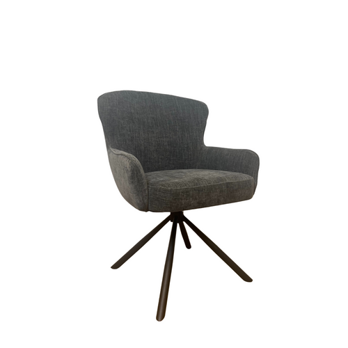 Starfurn  eetkamerstoel Hanna - bruin - 65x62x89cm