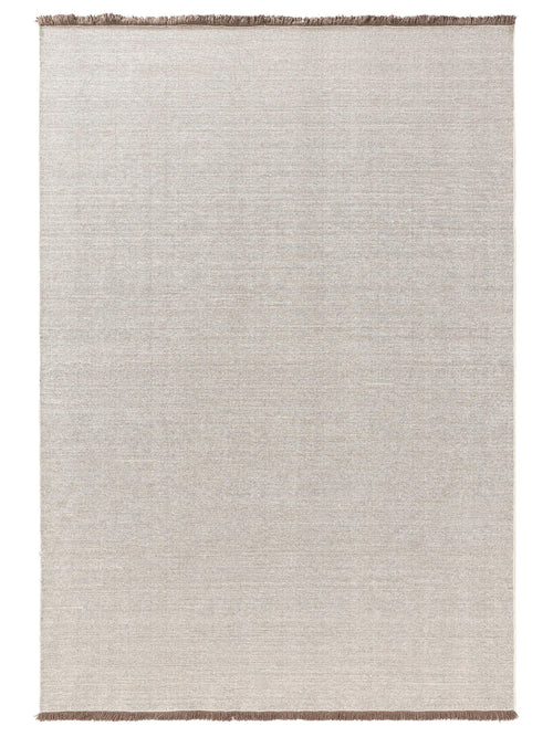 benuta plat geweven vloerkleed Mia - bruin - 200x300 cm