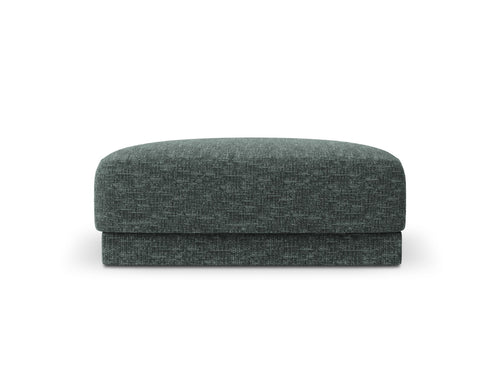 Micadoni Poef Miley chenille, olie - 90x90x40cm