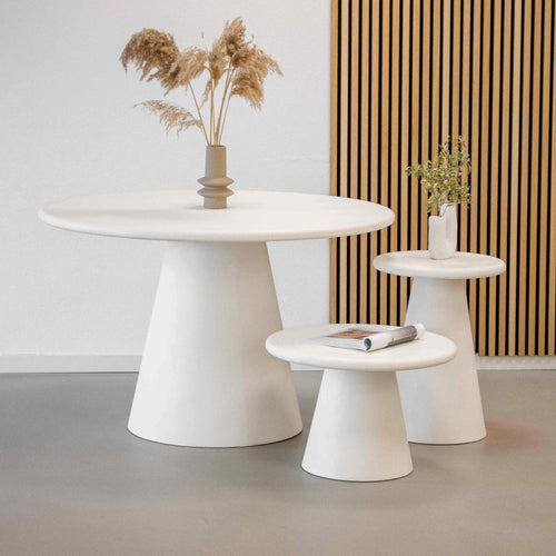 Kick bijzettafel Sil - Wit - vtwonen shop