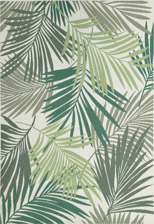 Naturalis karpet - 200x290 cm - palm leaf green