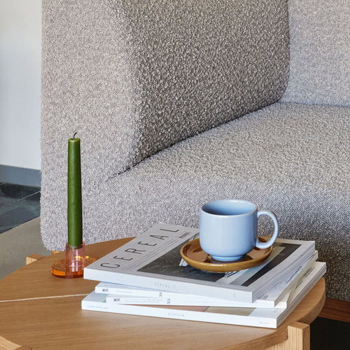 Hübsch kop/schotel Amare - steenpoeder - ø9xh6, ø13xh3cm - vtwonen shop