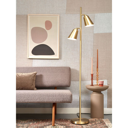 it's about RoMi vloerlamp Bremen - goud - 45x25x162cm