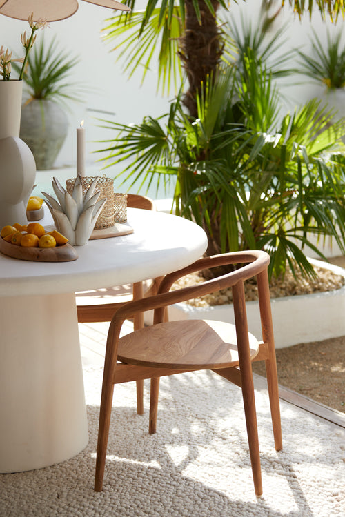 Light & Living eetkamerstoel PALCA - 59x53x74cm - bruin - vtwonen shop