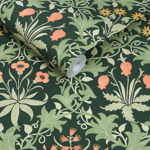 William Morris at Home Vliesbehang - Celandine Forest