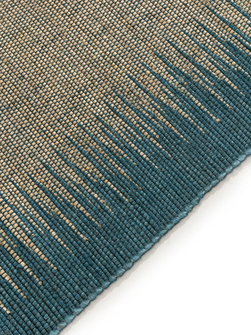 benuta jute loper Tulsi - blauw - 70x200 cm