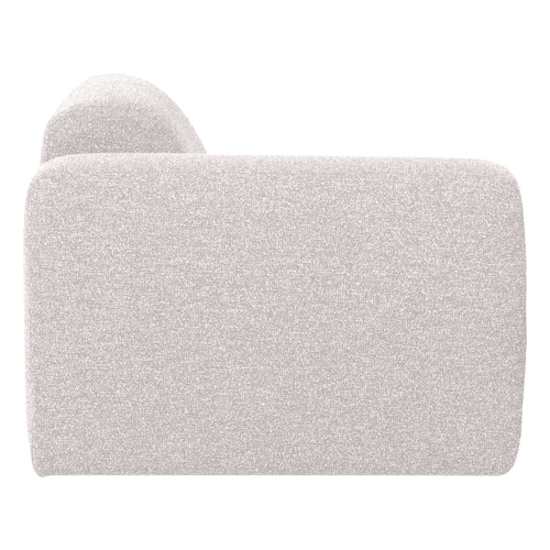 WOOOD 1-zits bank arm links Mojo Base - Bouclé - Ecru - 74x105x97