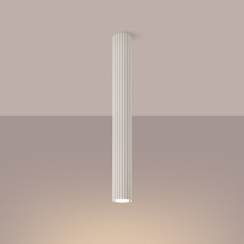 Sollux Lighting Plafondlamp KARBON 60 beige - 6,5x6,5x60cm
