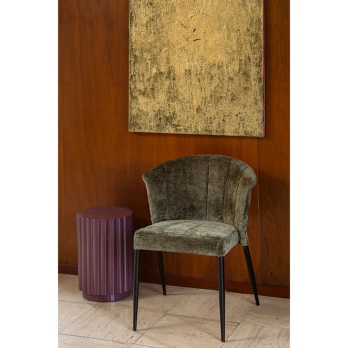 Dutchbone Georgia Eetkamerstoelen  Groen - Set van 2 - vtwonen shop