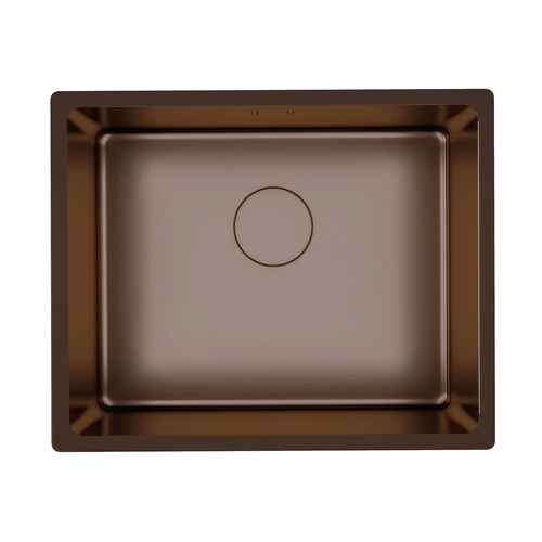 LOMAZOO Spoelbak Keuken Prime - 50 x 40 cm - Koper - RVS