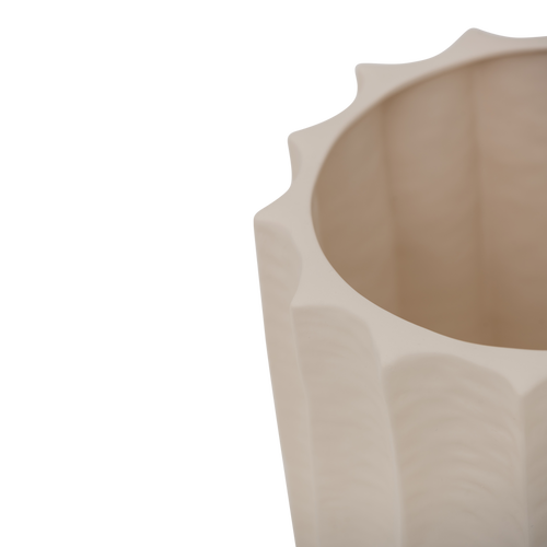 Urban Nature Culture pot Scallop - Ø 24 * 22 CM - vtwonen shop