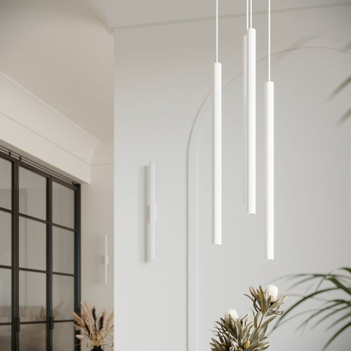 Sollux Lighting Hanglamp PASTELO 2 wit - 15x15x118cm