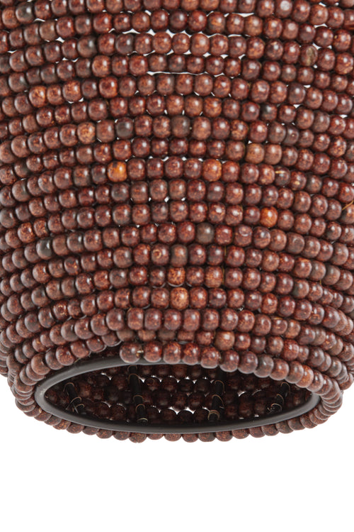 Light & Living hanglamp KALENGA - bruin - Ø28x30cm