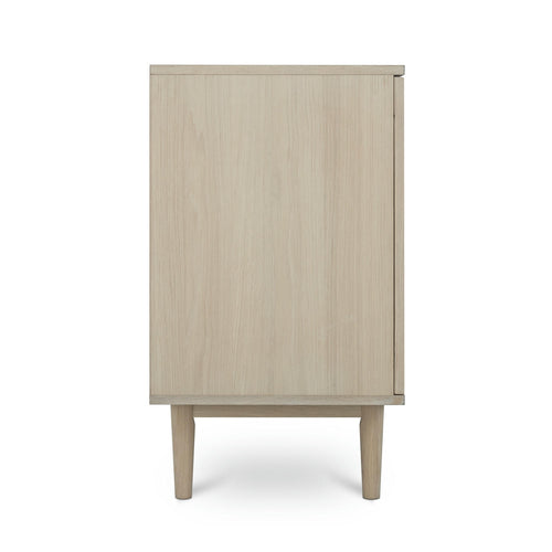 Furnhouse 4-deurs dressoir Kerteminde - Witte olie - MDF, eikenfineer - 45x213x80