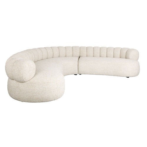 Dutchbone Duvane 7-Zitsbank/ Hoekbank Beige