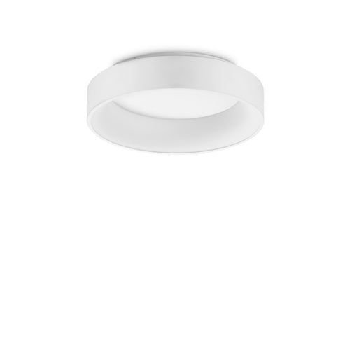 Ideal Lux ZIGGY Ronde 45cm geïntegreerde LED semi-inbouwlamp, wit, 3000K, niet-dimbaar