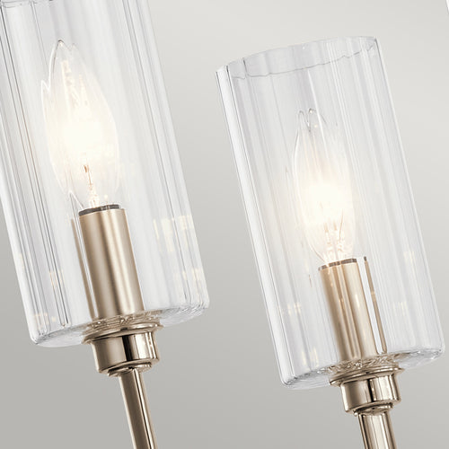 Elstead Kichler Kimrose Multi Arm Hanglamp Gepolijst Nikkel