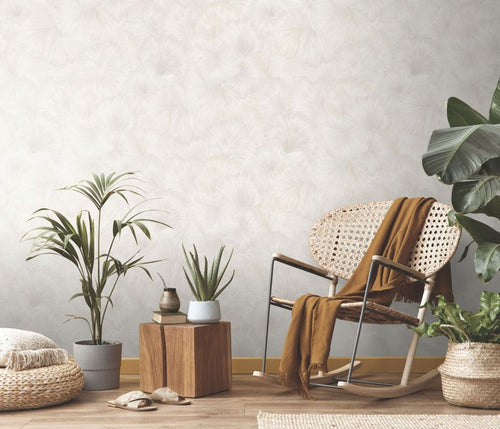 Erismann behang bladeren beige - 53 cm x 10.05 m - 661579 - vtwonen shop