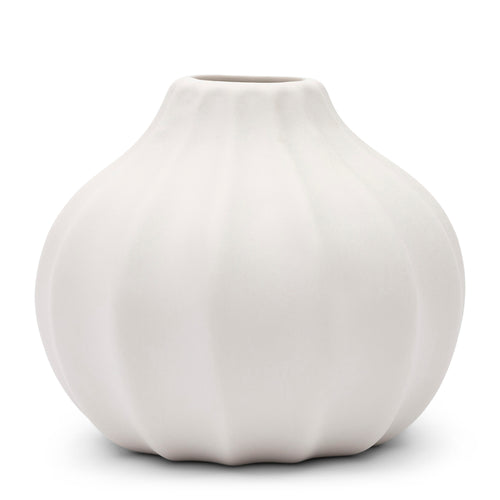 Rivièra Maison Botanic Whisper Vase M - Keramiek - Wit - vtwonen shop