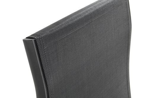 Hartman Tuinstoel Sitges - Antraciet Aluminium - Verstelbaar