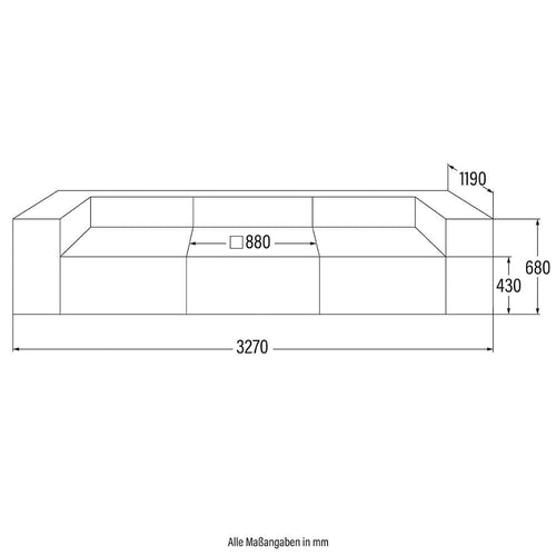 Home Deluxe Bank VERONA Lichtgrijs M - vtwonen shop