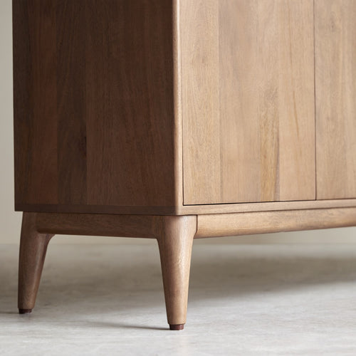 Tikamoon Buffetkast van massief mangohout 160 cm - Bruin - vtwonen shop