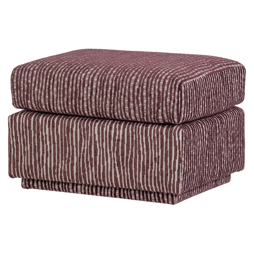 WOOOD hocker dessin Lou - Geweven Stof - Bordeauxrood - 40x60x50